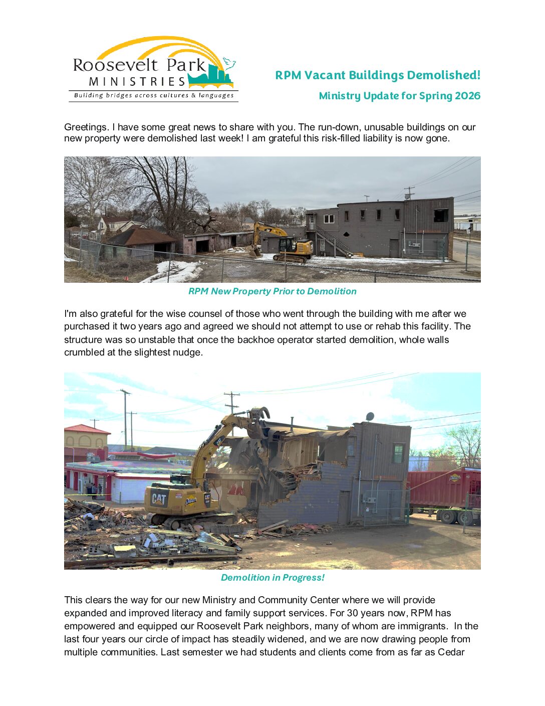 May June 2024 Newsletter cover page